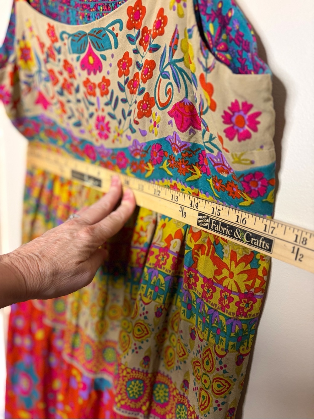 NATURAL LIFE Patricia Floral Tiered Maxi Dress # 1273 - Picture 11 of 13
